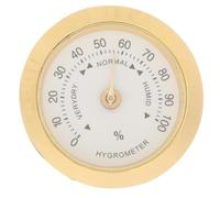 SOIMISS Hygromètre Rond pour Guitare et Violon Compact et Léger Indicateur d'Humidité Précis pour Entretien des Instruments Adapté à Étuis et Sacs de Guitare pour Musiciens et Amateurs