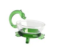 SOIMISS Infuseur à Thé Verre Borosilicate Filtre Fin Transparent pour Tasse Accessoire Pratique et Créatif pour Amateurs de Thé