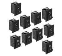 SOIMISS Interrupteur Électrique Marche/Arrêt 10 Pièces 2 Positions 15X21 MM pour Appareils Électroniques et Accessoires Bateaux