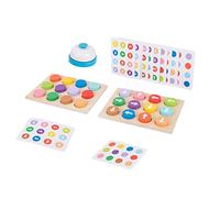 SOIMISS Jeu Éducatif Flèches Bois pour Garçon Fille Directionnel Développement Intellectuel et Coordination Main-œil Cadeau Interactif pour Garçons et Filles Ans