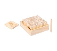 SOIMISS Jeu Éducatif Lettres Bois Apprentissage Alphabet pour Garçon Fille Éveil Précoce sans Substances Chimiques Développement Mémoire et Orthographe Cadeau Garçons et Filles