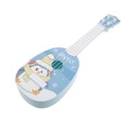 SOIMISS Jouet D'instrument Éducatif Ukulélé pour Garçon Et Filles, Mini Ukulélé 4 Cordes, Simulation Musicale, Jouet d'apprentissage Précoce, Adapté Aux Garçon Et Filles Débutants, Modèle Pingouin