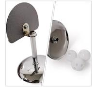 SOIMISS Jouet pour Perroquet Miroir Panier de Basket-Ball Éducatif Métallique, Mini Jeu D’entraînement à Mâcher Solide, Taille Compacte, pour Perroquets et Petits Oiseaux en Cage