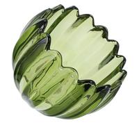 SOIMISS -jour, Design Élégant de Petite Citrouille en Verre Vert Artisanal, Diffusion Lumineuse pour Lampe de Table pour Lecture Nocturne