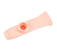 SOIMISS Kazoo Portable Plastique Sûr pour Adultes et Garçon Fille Instrument Musical avec Membranes pour Guitare et Ukulélé Couleur Rose