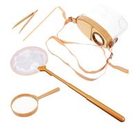 SOIMISS Kit Attrape-Insectes Garçon Fille avec Boîte Loupe Observation Extérieur Exploration Nature pour Garçons et Filles Jeu Plein Air pour Activités Scientifiques et Aventure