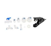 SOIMISS Kit Connecteur Tuyau Alimentation Eau pour Machine à Glaçons et Cafetière Adaptateur Facile à Installer Accessoires de Raccordement Résistants