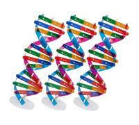 SOIMISS Kit de Modèle d'Adn à Double pour Garçon et Filles Outil Pédagogique Scientifique 3Pcs Compréhension des Gènes Matériel Éducatif Modèle d'apprentissage des Sciences