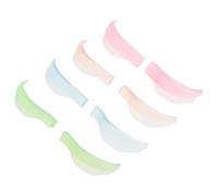 SOIMISS Kit De Recourbe-cils En Silicone 4 Paires Taille Moyenne Coussinets Pour Permanente De Cils Réutilisables Soins Des Yeux Usage Professionnel Et Maison