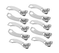SOIMISS Kit De Réparation De Fermetures À Glissière, 10 Pièces, Tirettes De Rechange Pour Bagages, Manteaux, Bottes, Sacs À Dos, Sacs À Main Et Sacs De Voyage