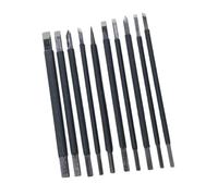 SOIMISS Kit de Sculpture la Main 10 Pièces en Acier Tungstène pour Gravure sur Pierre de Liaoning Coffret pour Artistes et Atelier