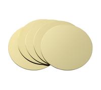 SOIMISS Kits de Montage Plaque Métallique Adhésive Ronde en Fer, 10 Pièces | Patch Magnétique Autocollant, Installation Simple, pour Support Magnétique Voiture et Fixation sur Bureau