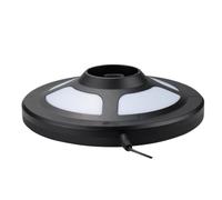 SOIMISS Lampe LED Multifonction pour Parasol de Jardin Éclairage Extérieur Portable sans Fil Lampe Camping Rechargeable Lumière Blanche Froide 1 Pièce pour Camping et Usage