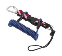 SOIMISS Lanière de Plongée Anti-Perte avec Boucle à Dégagement Rapide Corde à Ressort Rétractable pour Caméra et Lampe de Plongée Compatible avec Équipement et Confortable Au Poignet