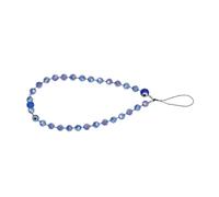 SOIMISS Lanière De Téléphone à Perles Avec Porte-clés Cordon Anti-perte Pour Smartphone Breloque Décorative