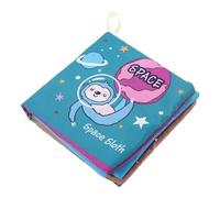 SOIMISS Livre en Tissu Interactif pour -né, Éducatif D'éveil Sensoriel Textures Variées et Couleurs Intenses, Développement Tactile et Visuel des Nourrissons, Dès la Naissance