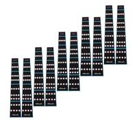 SOIMISS Lot de 10 Autocollants pour Notes de Violon 4/4 Noirs Guide des Doigts pour Violon Étiquettes Pratiques Résistantes à L’Usure Apprentissage et Repérage Précis des Positions