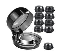 SOIMISS Lot De 10 Caches Pour Boutons De Four à Gaz Transparents Protection Sécurité Garçon Et Filles Amovible En Plastique Résistant Dispositif Prévention Accident Domestique La Cuisine Familiale