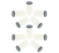 SOIMISS Lot de 10 Embouts de Queue de Billard 12 MM Bleu en Nylon Robuste Kit de Réparation Professionnel pour Queues de Billard Accessoires de Rechange pour Contrôle Précis et