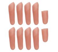 SOIMISS Lot de 10 Faux Doigts en Vinyle Réalistes Protège-Pouce et Rallonge de Doigt Longue Taille Accessoire de Magie Close-Up pour Spectacles Effets Spéciaux Cinéma et Farces Outil