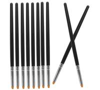 SOIMISS Lot de 10 Petites Brosses à Cils en Fibres Douces, Taille Mini, Outils de Maquillage pour Rehaussement des Cils, Applicateurs Pratiques pour Usage Professionnel et Personnel