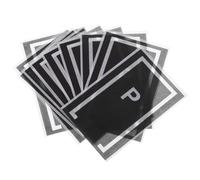 SOIMISS Lot de 10 Stickers Décoratifs Amovibles de Places de Parking pour Petites Voitures Autocollants Muraux Ludiques pour Chambre D’Garçon et Filles Salon ou Salle de Jeux Faciles à