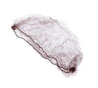 SOIMISS Lot De 100 Filets à Cheveux Invisibles Maille Élastique 50 Cm Marron Léger Respirant Pour Femmes Danseuses Chignon Couvre-chef