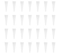 SOIMISS Lot de 100 Paquet Transparents pour Bouquets de Fleurs Sachets d'Emballage Imperméables en Plastique Taille 1 Emballage Individuel pour Fleur Fournitures pour Fleuristes