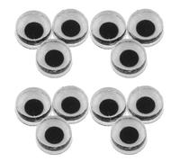 SOIMISS Lot de 12 Autocollants Occultants Anti-Lumière LED pour Lunettes Intelligentes, Film Miroir Anti-Reflets 0,5 CM, Protection Latérale et Occultation Efficace pour Usage Bureau et