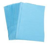 SOIMISS Lot de 125 Nappes Jetables Imperméables Bleu Ciel pour Manucure, Tapis de Nail Art Absorbant et Coussinets Hygiéniques à Usage Unique, pour Salons, Instituts et Usage Personnel