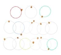 SOIMISS Lot de 15 Cordes de Harpe Celtique en Laiton, Remplacement Facile, Haute Dureté, pour Petite Harpe et Musique Couleur Aléatoire