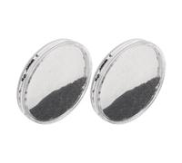 SOIMISS Lot de 2 Boîtes de Limaille de Fer Magnétique Ronde, Kit Scientifique Éducatif pour Expériences Physiques en Classe, Outils Pédagogiques Stem pour Démonstration Magnétique