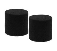 SOIMISS Lot de 2 Bouchons Mousse Cylindriques pour Évent de Haut-Parleur 72X60 MM, Insert en Mousse pour Caisson de Basses, Optimisation du Flux D’Air Bruit, Accessoires DIY pour Système