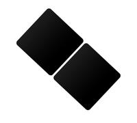 SOIMISS Lot de 2 Panneaux Acryliques Noirs 20X20 CM Réfléchissants Double Face pour Photographie de Table Fond Photo de Bureau Professionnel Outil Photo Polyvalent pour Petits Objets