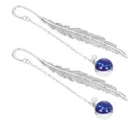 SOIMISS Lot de 2 Signets en Fer Argenté Créatifs et Noctiluques Design Unique, pour Amateurs D'art des Constellations et Lecture Nocturne