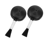 SOIMISS Lot De 2 Soufflettes D'air Brosse Douce Pour Nettoyage Objectif Appareil Photo, Clavier Et Ordinateur, Souffleur De Poussière Compact Et Solide Adaptable Nettoyage Électronique