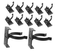 SOIMISS Lot de 20 Clips pour Pieds De Placard pour Plinthes De Cuisine pour Intérieur Niveleurs De Placard Fixations pour Pieds De Placard Plinthes De Porte D'Armoire en