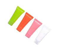 SOIMISS Lot De 20 Flacons De Cosmétiques 5 Ml Petits Flacons Tube En Plastique Lotion Rechargeable Voyage Mains Visage Multicolore