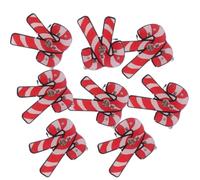 SOIMISS Lot de 25 Broches Lumineuses en Plastique pour Décoration de Noël, Épingles à Paillettes Éclairage Intégré, pour Décorer Vêtements et Accessoires