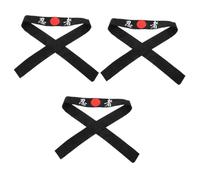 SOIMISS Lot De 3 Bandeaux Respirants Pour Karaté Accessoire De Cuisine Japonaise