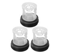 SOIMISS Lot de 3 Bouchons de Vidange pour Lave-linge, Filtres en Plastique Multi-trous Compatibles Pompe et Tuyau D’évacuation, Accessoires de Filtration pour Machine à Laver à