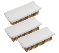 SOIMISS Lot de 3 Brosses à Linge à Poils Doux, Grosse Taille, Brosse D'entretien des Tissus pour Vêtements Délicats, Cols de Chemise et Doudounes, pour Maison et Voyage, Brosse à