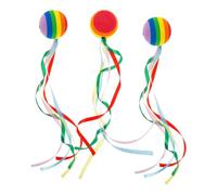 SOIMISS Lot de 3 Décorations D’antenne Voiture Colorées en PVC, Résistantes aux Éclaboussures, Légères et Ludiques, Adaptées pour Décoration Extérieure Auto et Personnalisation Toit