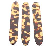 SOIMISS Lot de 3 Médiators Lisses en Plastique Résistant pour Guitare Moon, Accessoires de Remplacement pour Banjo et Ukulélé, Usage Polyvalent pour Concert et Pratique