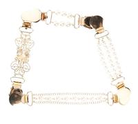 SOIMISS Lot de 4 Pinces à Pull et Châle pour Femmes, Clips de Serrage Chaîne de Perles, Accessoires Déco Polyvalents pour Cardigans, Robes et Écharpes, Style Rétro, pour Vêtements