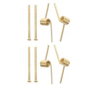 SOIMISS Lot de 4 Ressorts en Acier Inoxydable pour Épingles à Cheveux Type V, Clips à Ressort pour Griffes, Pièces de Rechange Universelles, Accessoires Coiffure Diy, Maintien