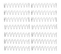 SOIMISS Lot de 40 Petits Ressorts de Compression en Acier Inoxydable pour Stylos à Bille, Recharges de Stylo Remplaçables 0,4 X 4 X 20 Mm, Accessoires pour Réparation et Projets