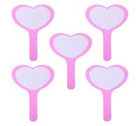 SOIMISS Lot de 5 Tableaux de Score Effaçables à Sec Unilatéraux en Mousse 20x28 Cm Forme Cœur pour Arbitres et Juges, Tableau Blanc Portable Pratique pour Vote et Notation en Sport