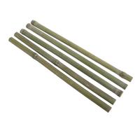 SOIMISS Lot de 5 Tuteurs en Bambou Naturels 40 CM Diamètre 1-2 CM pour Plantes Grimpantes d'Intérieur et Jardin Supports Robustes pour Légumes Treillis Décoratif Multifonction pour Pot