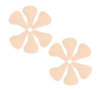 SOIMISS Lot de 6 Paires de Patchs Ultra-Fins de Protection Solaire UV de T Visage Résistants à la Transpiration Golf Activités de Plein Air